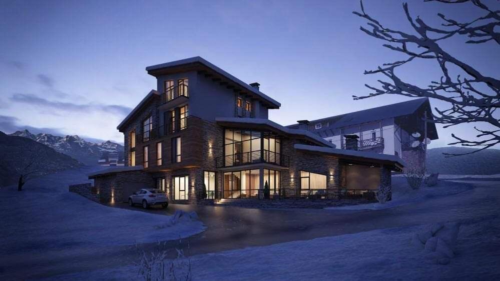 Hotel Tsiga Gudauri Exteriör bild